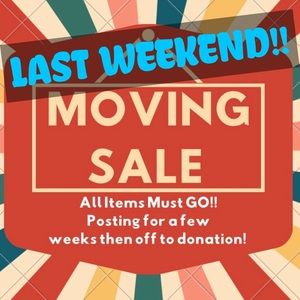 Moving Sale - Check My Closet